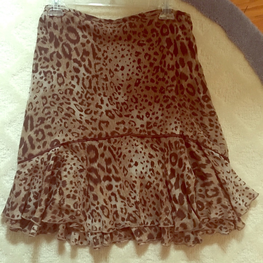 Cheetah skirt